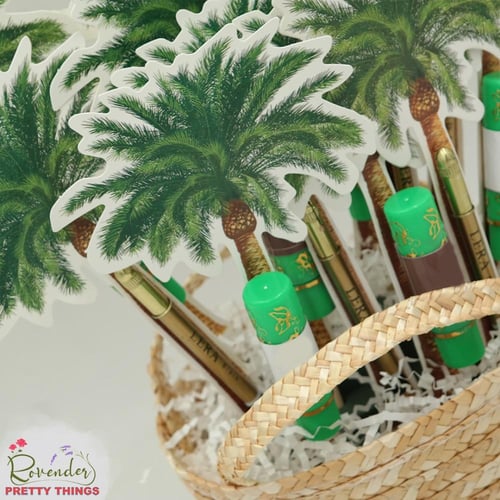 توزيعات كحل+روج (شامل الخزف)- 12 حبة