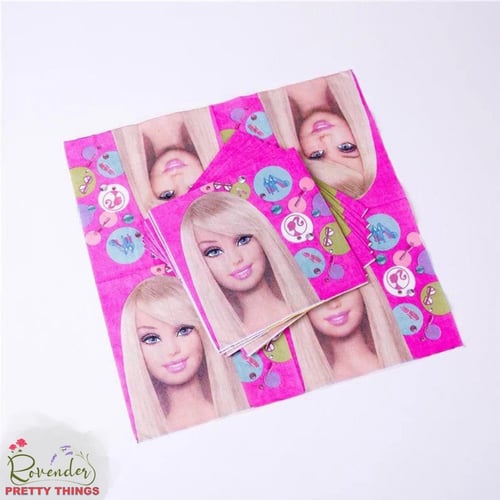 مجموحة الحفلات (ثيم باربي)- 10 أشخاص