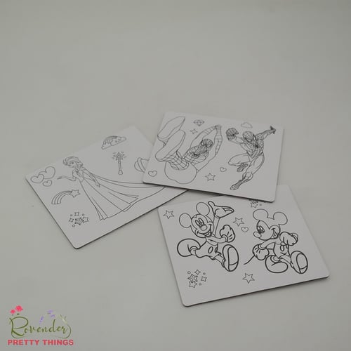 بزل مع الألوان- شخصيات (الحبة)