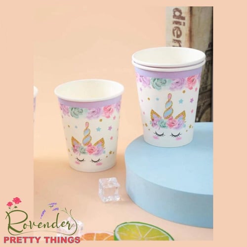 مجموعة الحفلات ثيم اليونيكورن- 20 حبة