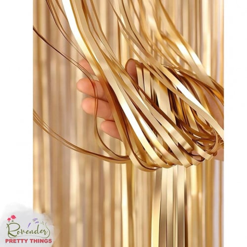 ستارة حفلات- ذهبي مطفي