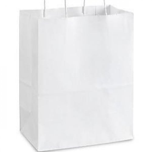 كيس هدايا أبيض