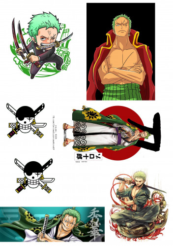 One piece - zoro stickers