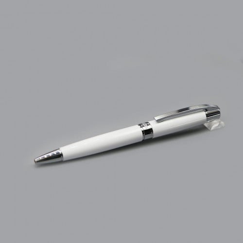 قلم لوسو ابيض&فضي