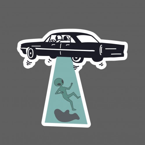 ملصق - Abducting An Alien