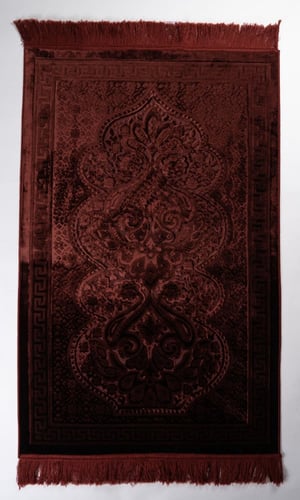 سجاد صلاة حرير بنقشة كلاسيك