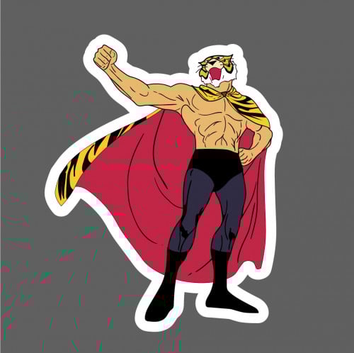 ملصق - النمر المقنع