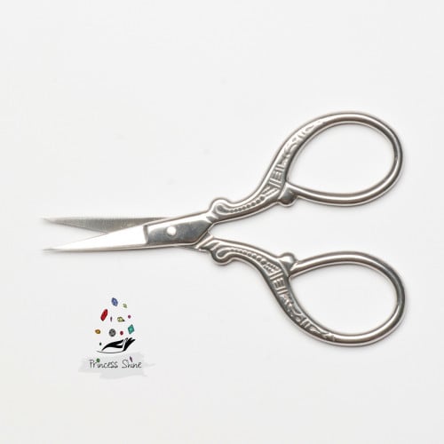 205 - مقص ورق فضي