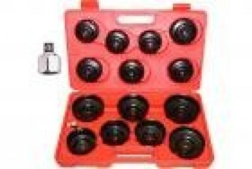 15pcs Cup Type Oil Filter Wrench Set