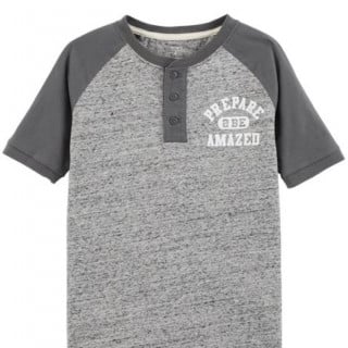 بلوزة ولادي ماركة كارترز - رمادي