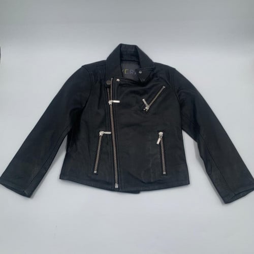 BLACK BIKER JACKET