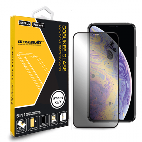 شاشة حماية ايفون XS ضد الكسر حماية خصوصية الشاشة ب...