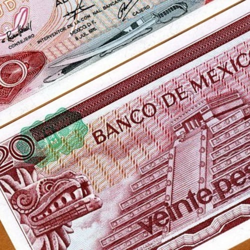 المكسيك فئة 20 بيزو أنسر