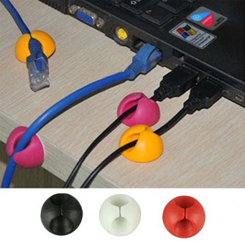 3 حبات منظم لأسلاك وكابلات الجوال والكمبيوتر