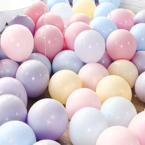بلونات ملونه 100 حبة