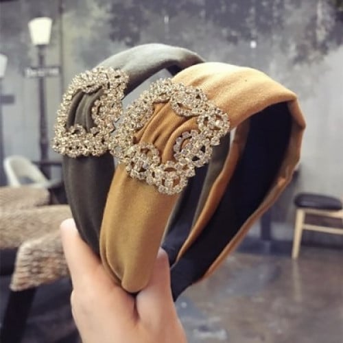 طوق شعر بكريستال