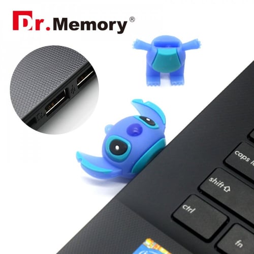 فلاش 32جيجا USB على شكل دب سلكوني بعلاقة مفاتيح