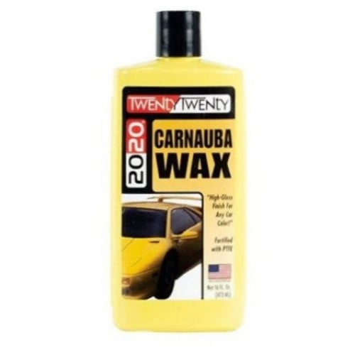 twenty twenty carnauba wax for exterior polishing...