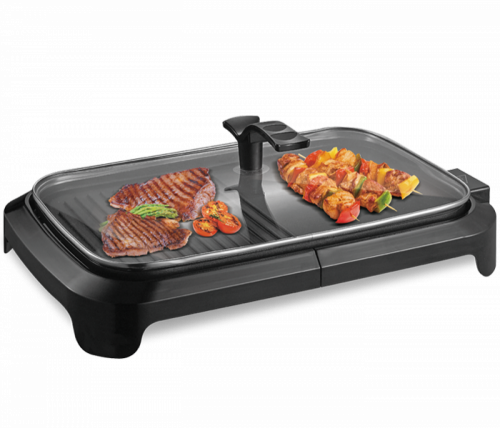 شواية بغطاء زجاجي كليكون CK2439