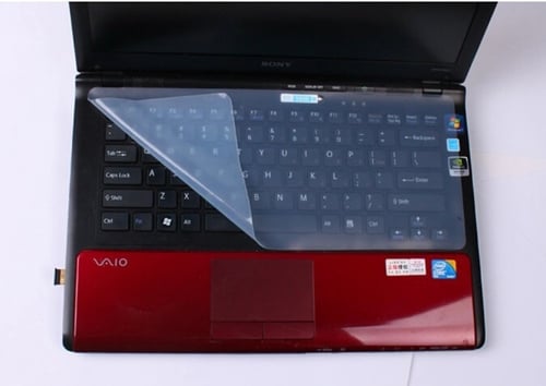 غطاء حماية ضد الماء والغبار لكيبورد لابتوب مقاس 14...