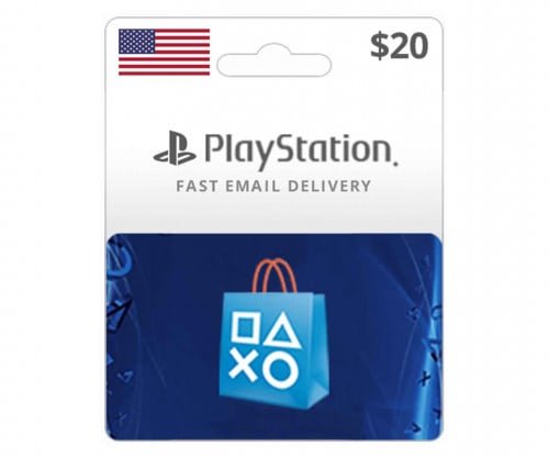 بطاقة ستور 20$ امريكي