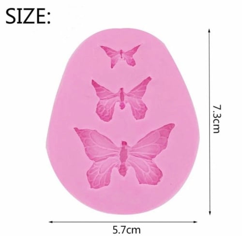 قالب سيليكون الفراشات