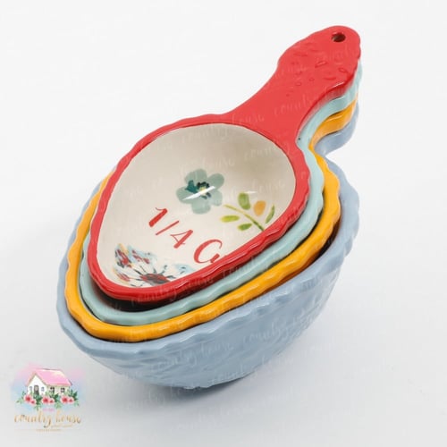 9922 طقم ملاعق معيارية مميزة بألوان منعشة