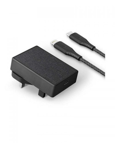 -- يونيك فوترا شاحن جداري بتقنية PD وكيبل تايب سي...