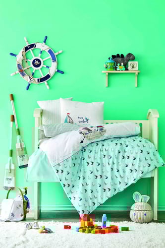 طقم مفرش مواليد