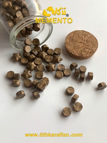 حبات شمع بني 150 حبة