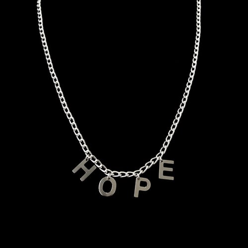 سلسال فضي مع كلمة بإختيارك | Silver necklace with...