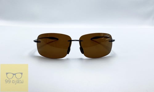 نظارة شمسية من البلاستيك بنى رقم الموديل 8805C2-D1