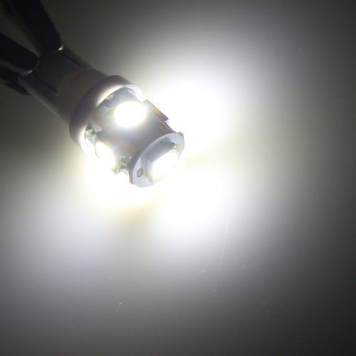 زوج لمبات T10-5LED-W5W للوحة السيارة والاضائة الدا...