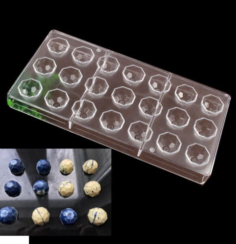 قالب شوكولاته بلاستك كرستال