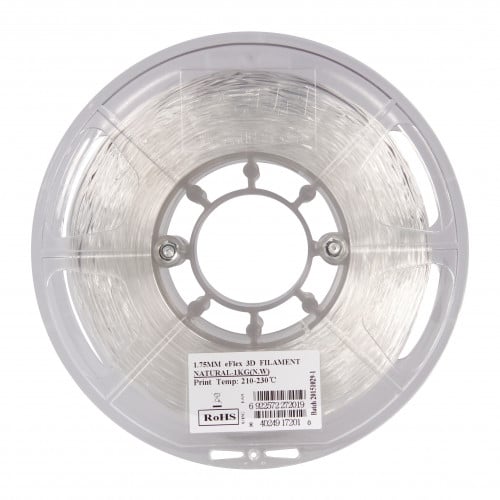 eSUN eFlex TPU (Natural) -3D Filament 1.75Ø, 1kg