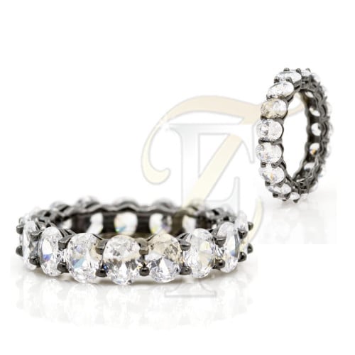 دبلة (زركون) فضة عيار 925