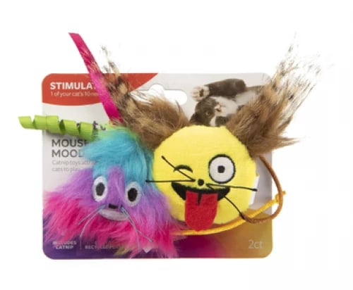 سمارتي كات لعبة ملونة على شكل ايموجي للقطط