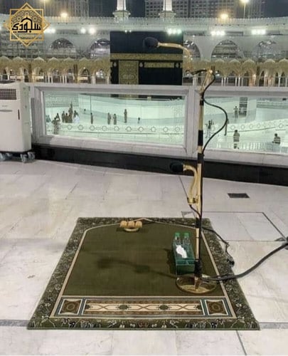 سجادة الحرم أخضر – نعومة فاخرة وثبات غير منزلق 8 م...