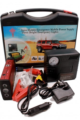 شاحن بطارية مع منفاخ