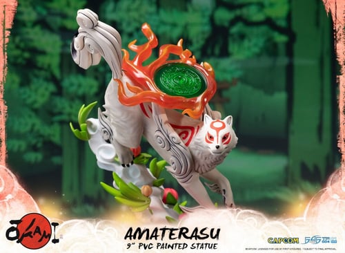 FIRST 4 FIGURES Okami Amaterasu Action Figure