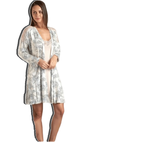 طقم نوم قطعتين مشجر من Gizzey - 115590