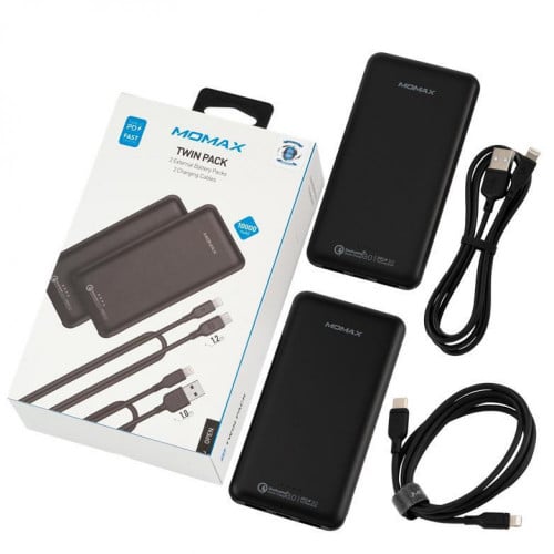موماكس 2 بطارية 10000 تدعم الشحن السريع وتقنية PD+...