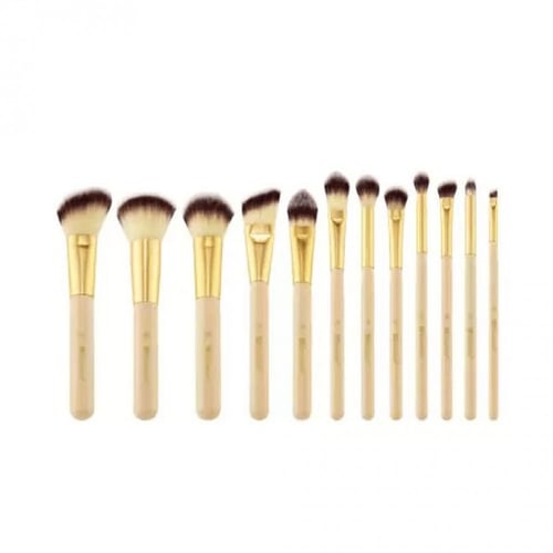 مجموعة فرش مكياج من بي اتش - 12 فرشاة