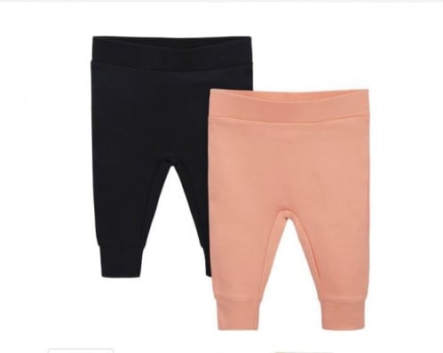 بنطال قطعتين Pink + Black ماركة Gerber