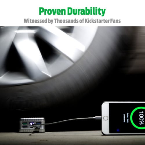 شاحن متنقل زندور بسعة 26800 تقنية QC3.0 أربع مخارج...