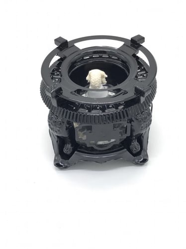 قاعدة لبراد الشاي بموقد من القاز مصنوع من الالمنيو...