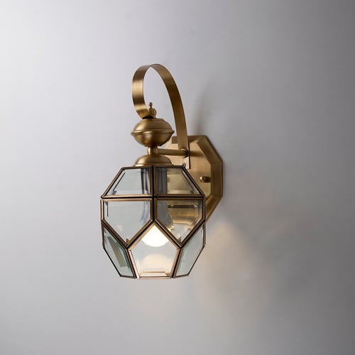 ابليك سور نحاسي راقي صغير باللون الذهبي