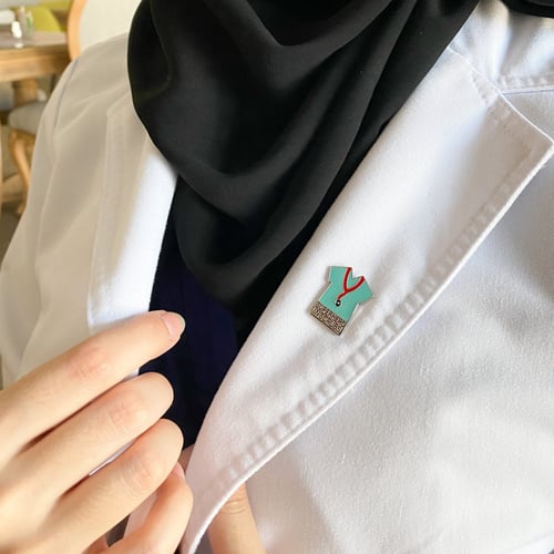 دبوس سكرب ازرق