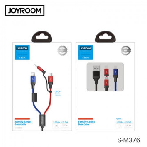 كابل شحن جوروم 3 ب 1 SM376