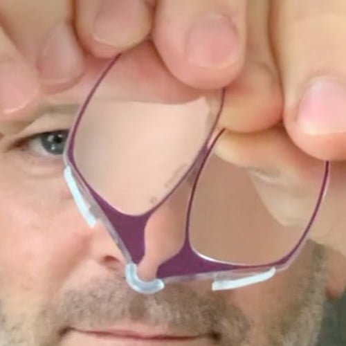 نظارة قراءة مع حافظة Thinoptics Universal Pods